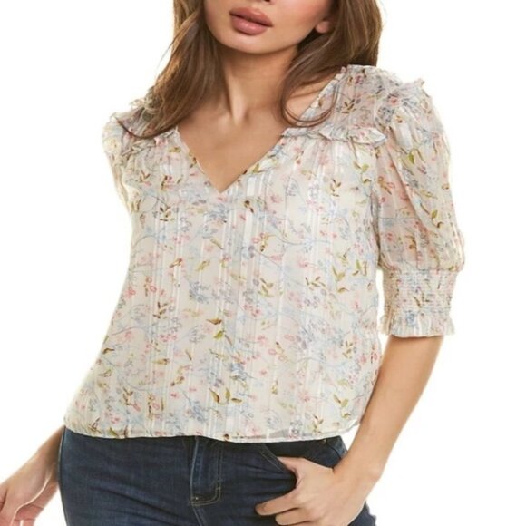 NWT Walter Baker Floral Perla Top Secret Garden M - Picture 2 of 12